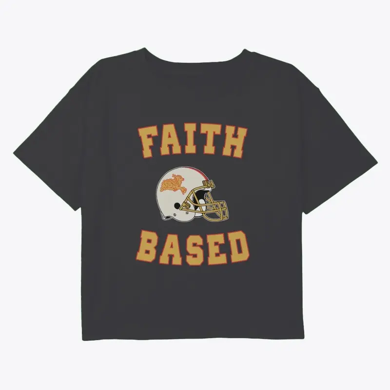 Faith & Based: Grid Iron Glory Tee